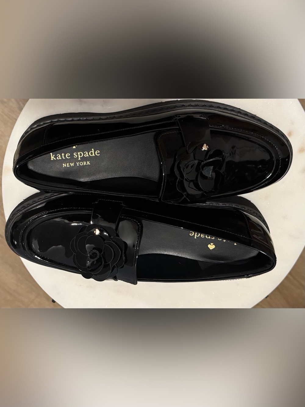 Kate Spade Lug Flora Loafer in Patent Leather - Picture 7 of 10